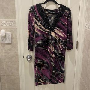 Bisou Bisou Beaded Dress! - Size 6!